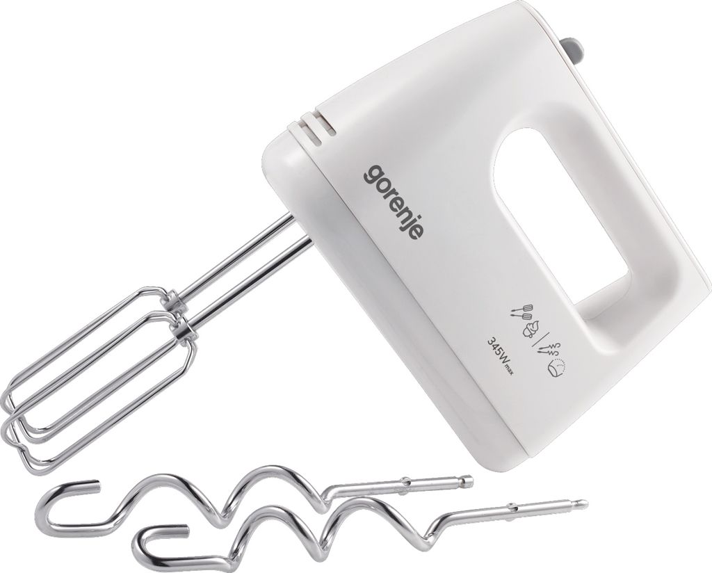 GORENJE Handmixer M360CW MIxer 345 W Quirl und Knethaken Produktbild 