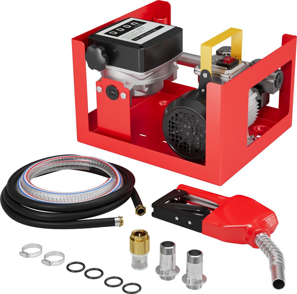Wiltec Pompe à fuel ou gasoilmobile – Autoaspirante – 230 V Image du produit 
