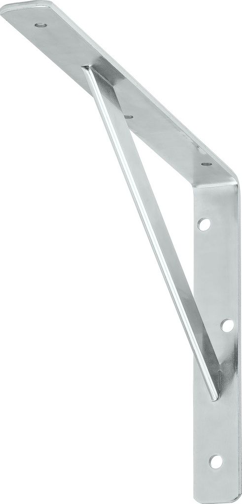 Stegkonsole 400 x 250 x 30 mm Stahl, verzinkt