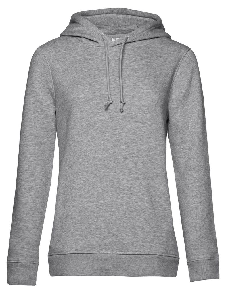 B&C - "Inspire" Kapuzenpullover für Damen FK3147 (XS) (Grau meliert)