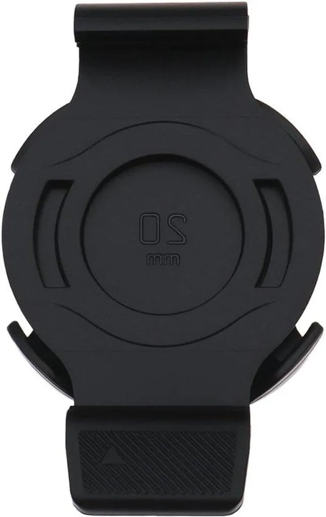 Support montre vélo Garmin Fenix 20mm noir stop vibrations écran