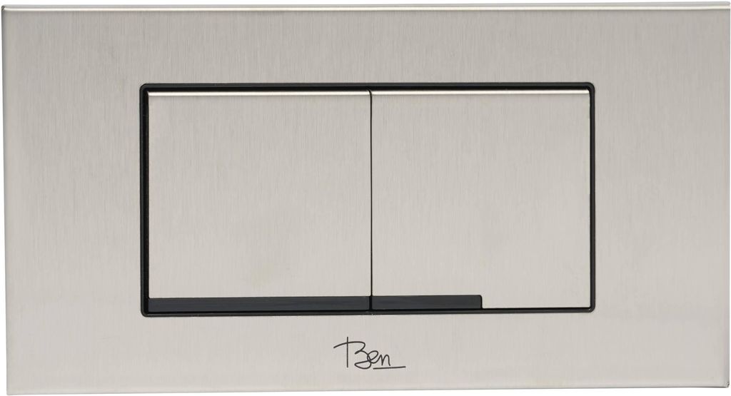 Ben Compact Flush Lomex Betätigungsplatte Edelstahl für Ben BCF und BCF112
