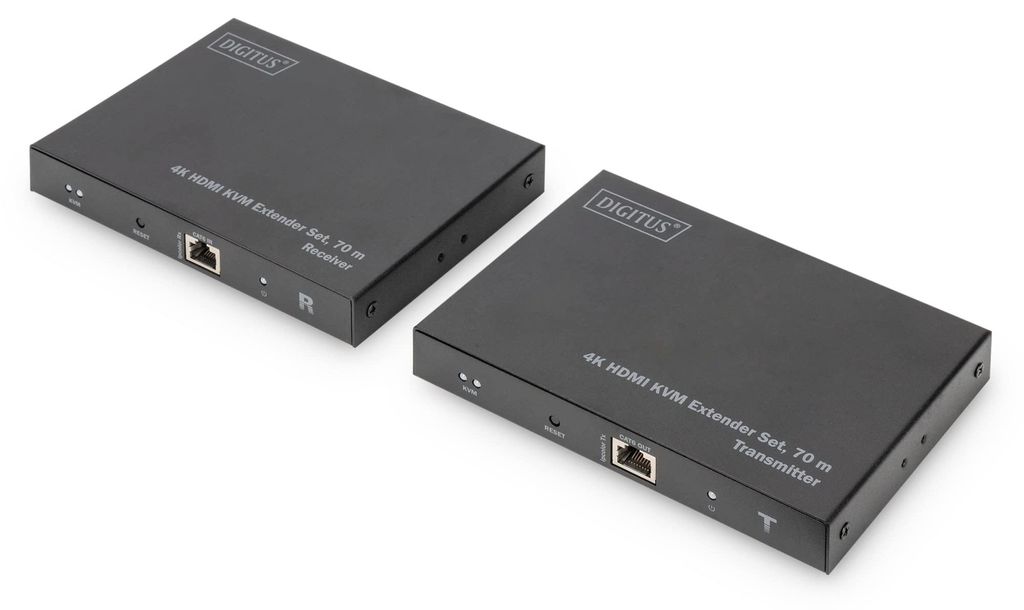 DIGITUS 4K HDMI KVM Extender Set, 70m
