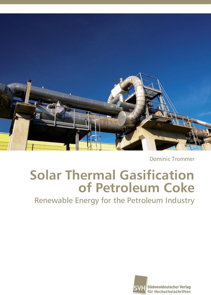 Solar Thermal Gasification of Petroleum Coke
