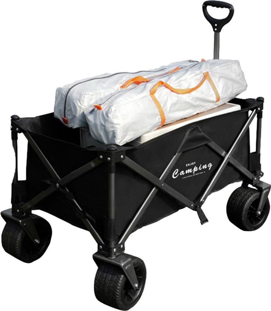 Großer Strandwagen mit Tankrädern, 360°Drehung, Produktbild 