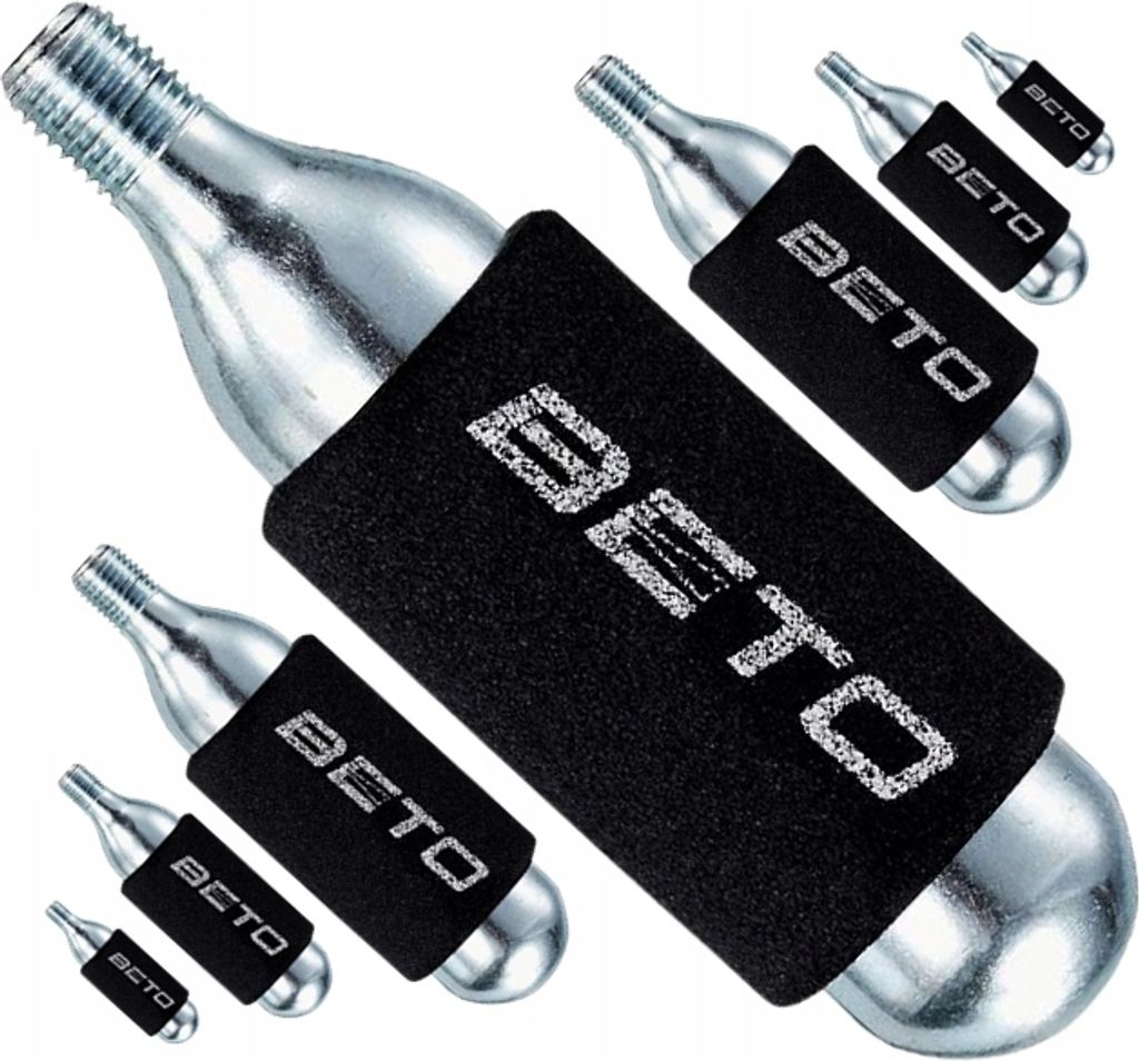 Beto Co2-Kartusche 16 Gramm Mit Gewinde Für Pumpe + Abdeckung