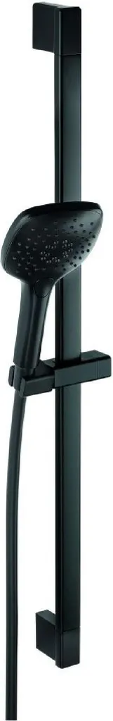 Novaservis KIT201,5 Nero Opaco: Set Doccia Professionale con Asta 78cm