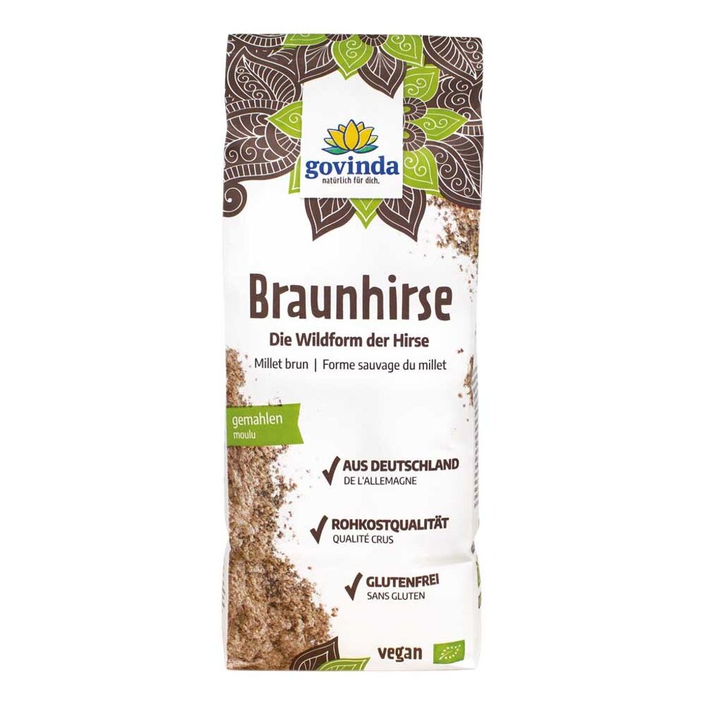 Farina di miglio bruno 1 kg Immagine del prodotto 