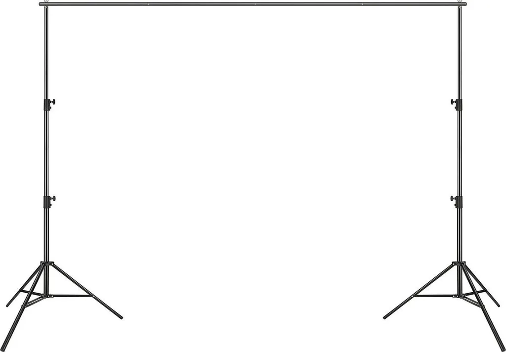 Supporto Fondali Fotografici 12x10 - Kit Stativo Regolabile con 6 Clip