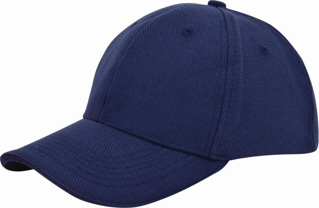Benza Luxus-Baseballkappe aus Canvas - Kappe - Dunkelblau
