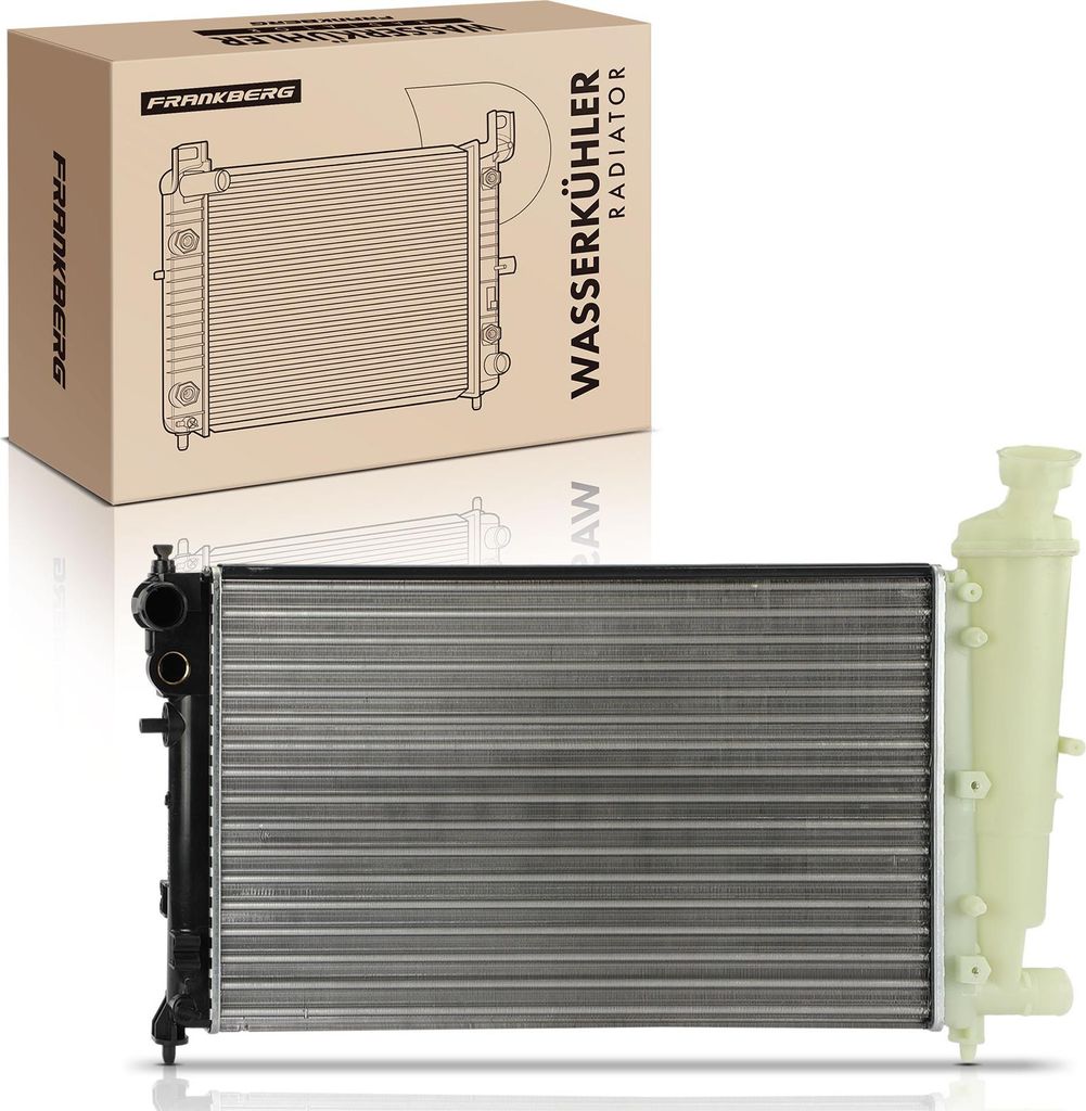 Frankberg 1x Kühler Wasserkühler Motorkühler für Citroën Saxo Peugeot 106 II 1.0L 1.6L