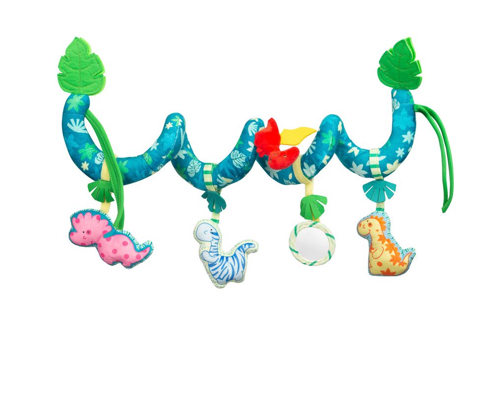 Educativo, a spirale contrastante Colorato - Dino Immagine del prodotto 