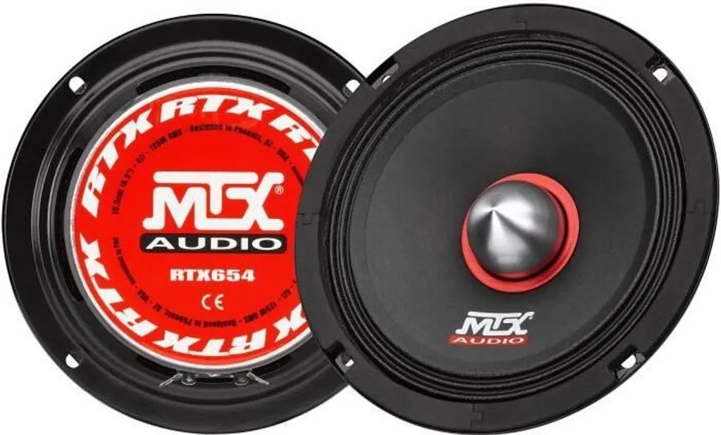 Midrange 165mm MTX RTX654 | 125W RMS Alta Fedeltà e Volume