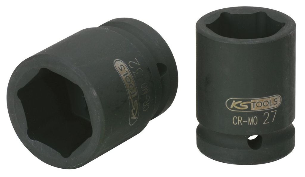 KS Tools 3/4 Sechskant-Kraft-Stecknuss, kurz, 1.5/8