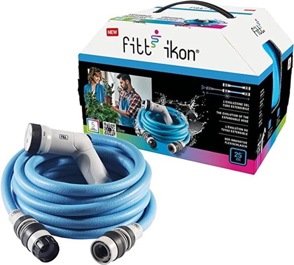 FITT FITT IKON BLUE 25 MTS Fitt Ikon nowy wąż rozciągliwy Zdjęcie produktu 