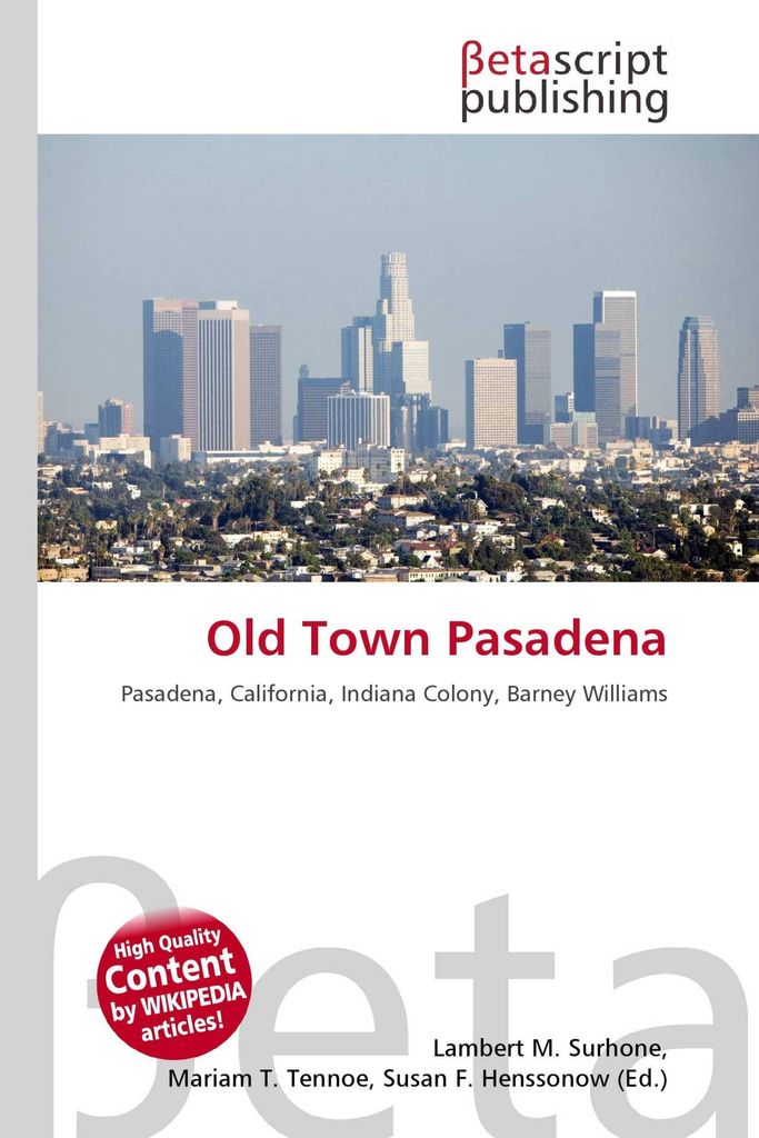 Old Town Pasadena