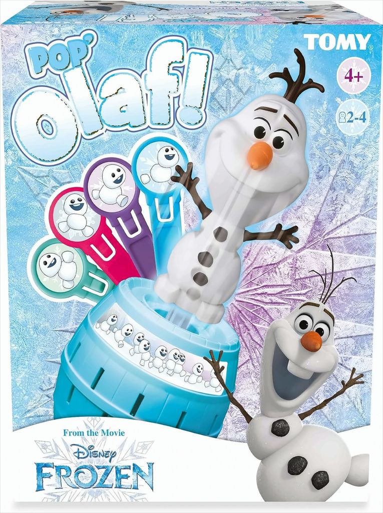 TOMY Disney Frozen - Pop-Up Olaf Wackelspaß Produktbild 