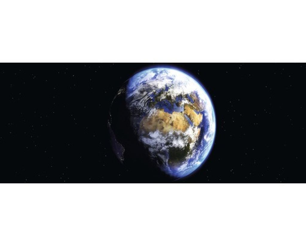 Glasbild Mother Earth 125x50 cm