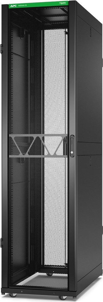 APC NetShelter SX Gen 2 - Schrank Netzwerkschrank - 2258 (H) x 600 (B) x 1070 (T) mm, mit Seiten - bodenstehend - Schwarz - 48U - 48.3 cm (19")