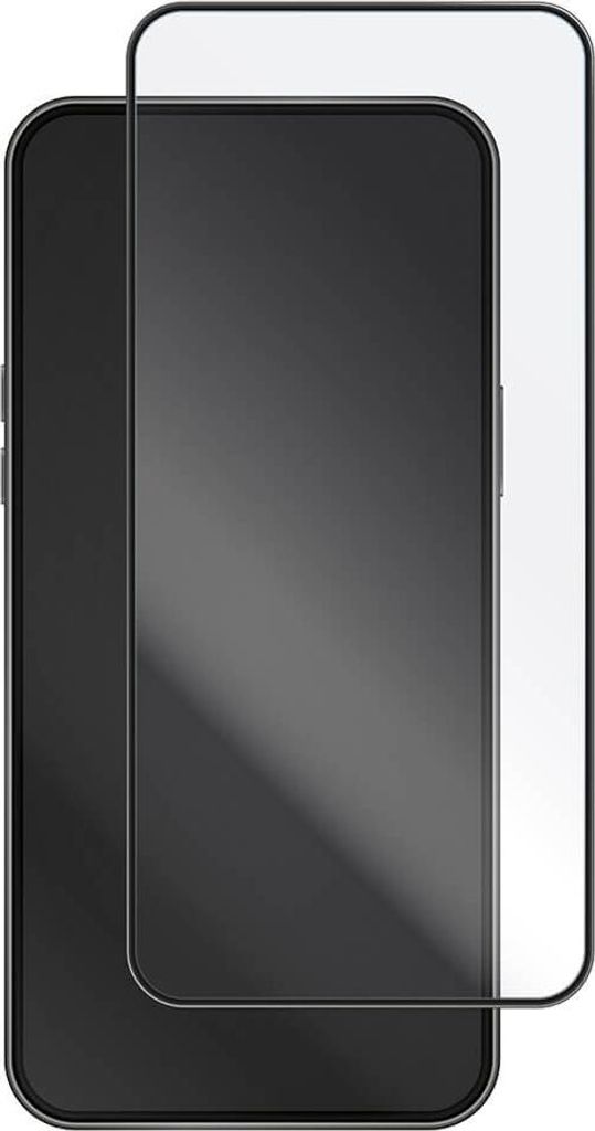 GEAR Glasschutz. Gebogener schwarzer Rahmen 3D PLATINUM iPhone 15/16