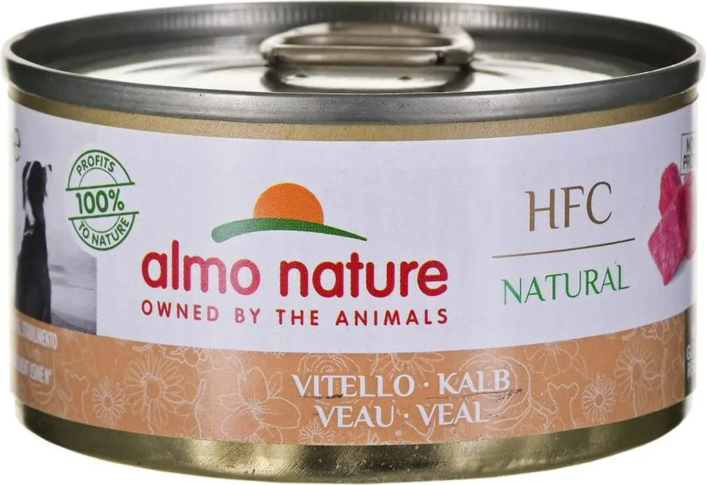 Almo Nature HFC Vitello: Il Gourmet che il tuo Cane Merita - 95g