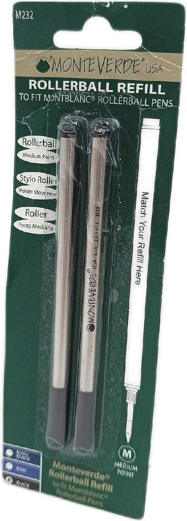Monteverde Montblanc Penna roller M, ricariche in blister, Immagine del prodotto 