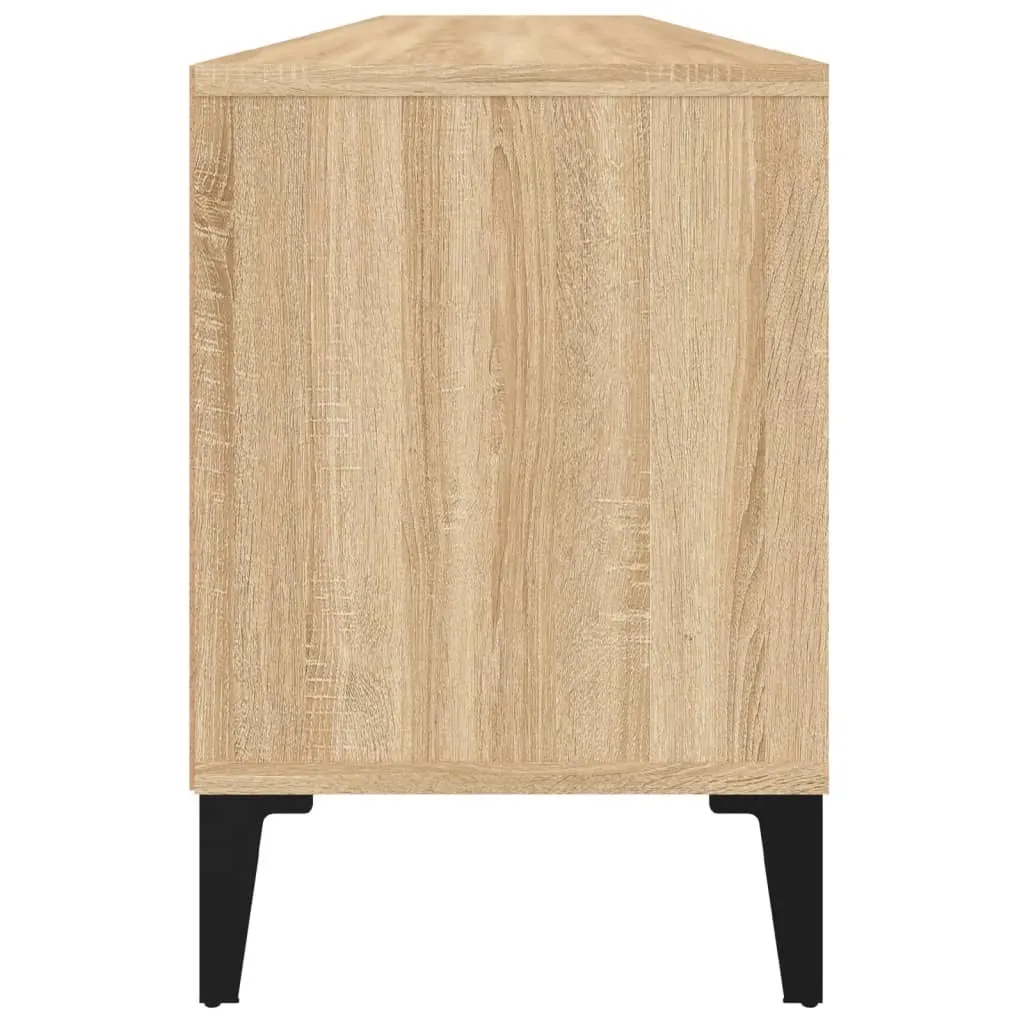 Mobile TV 150cm Rovere Sonoma Hommie - Facile Montaggio Legno - 7