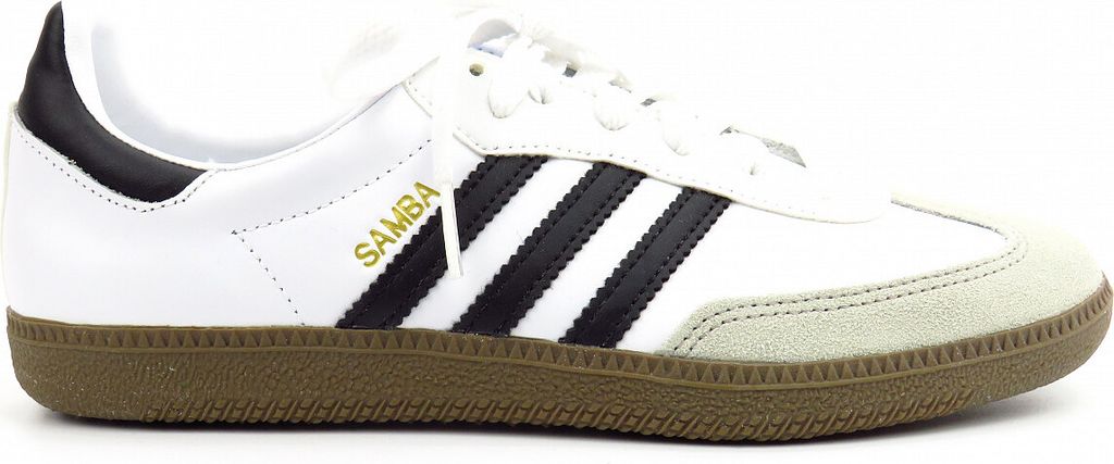 adidas Samba- white Herren Sportschuh in Weiß, Größe 4.5 Produktbild 