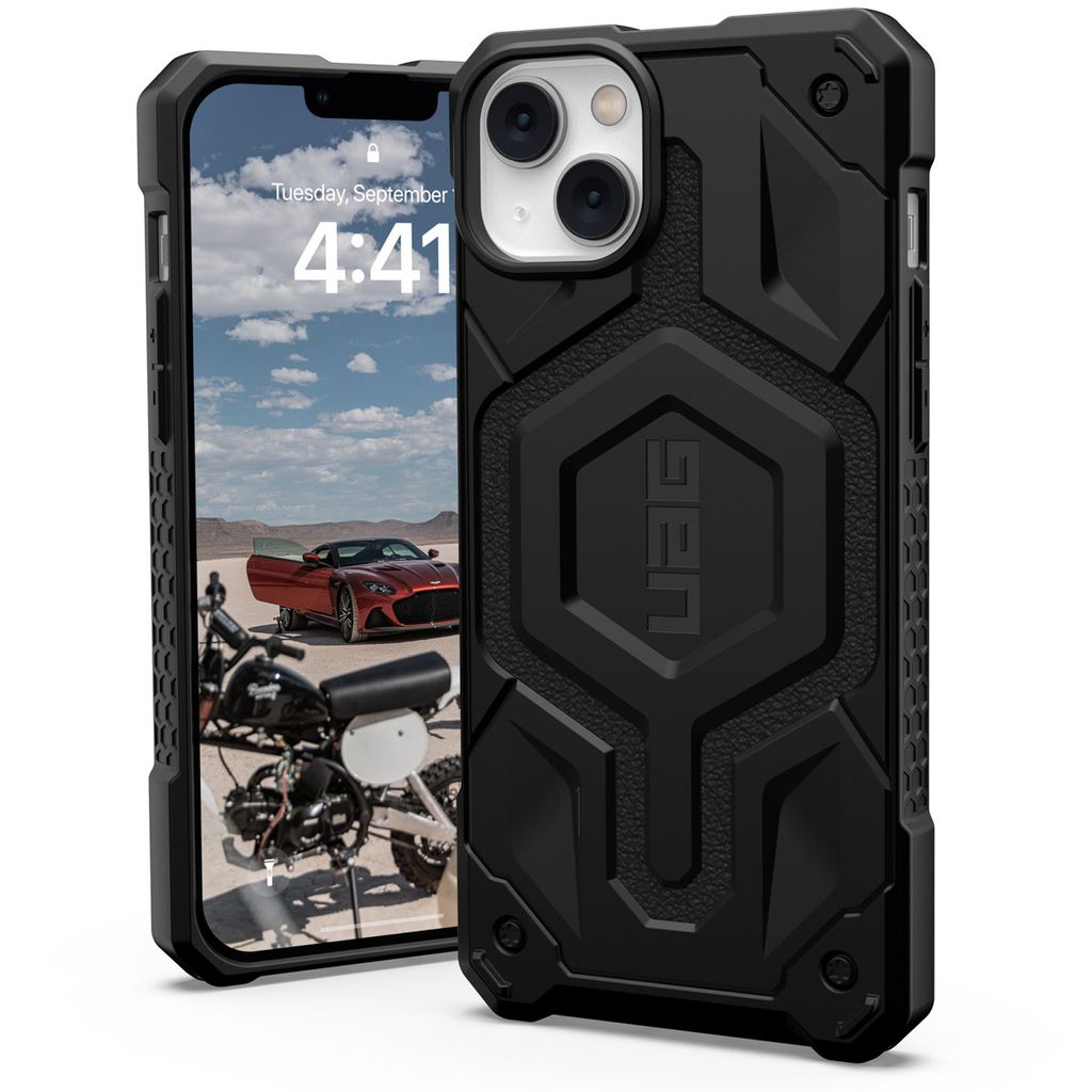 Urban Armor Gear Monarch Pro, Cover, Apple, Iphone 14 Plus, 17 cm (6.7"), Schwarz
