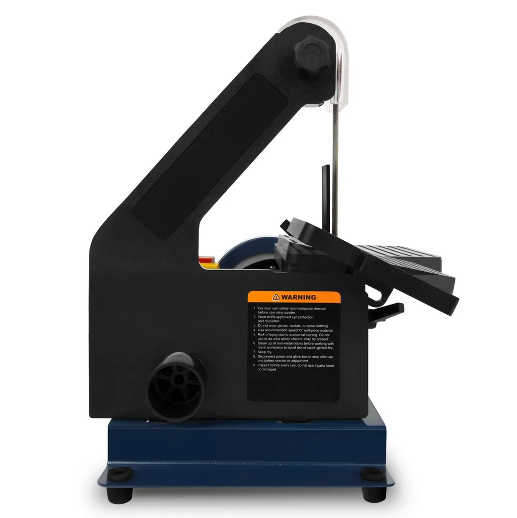 Ponceuse stationnaire 300W EBERTH : bras réglable et bande de précision - 5