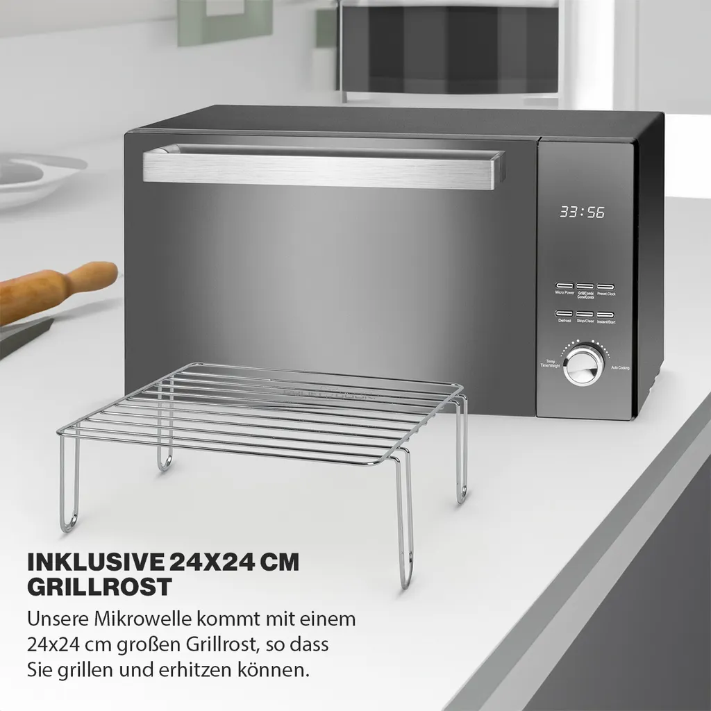 MWG 1204 Micro-ondes avec grill cavalier : Puissance et Performance - 15