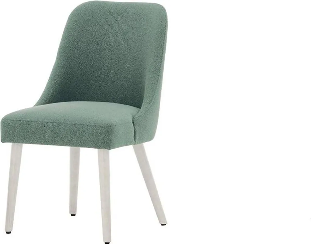 Chaise de Salle à Manger Blanche Albion-Metro 75 au Style Contemporain