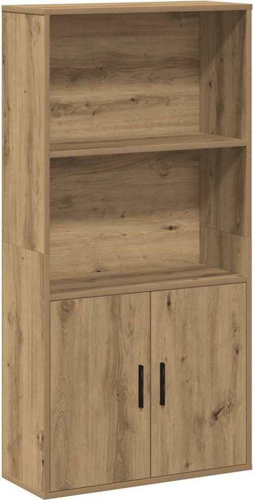Bücherregal Artisan-Eiche 60x24x120 cm Holzwerkstoff