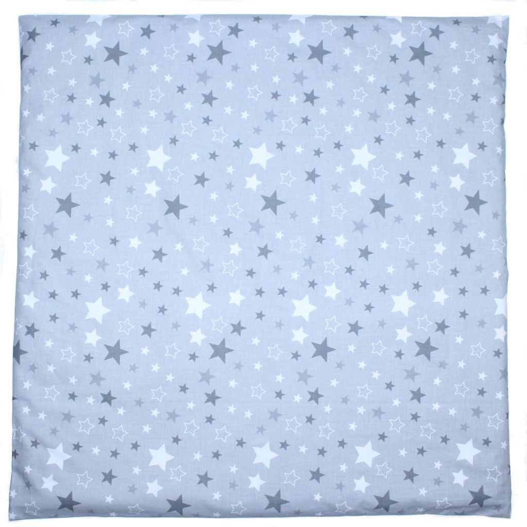 Primawela Deko Kissenbezug Bezug für Baby Kind für Kissen 80x80 cm 26. Star Dunkel