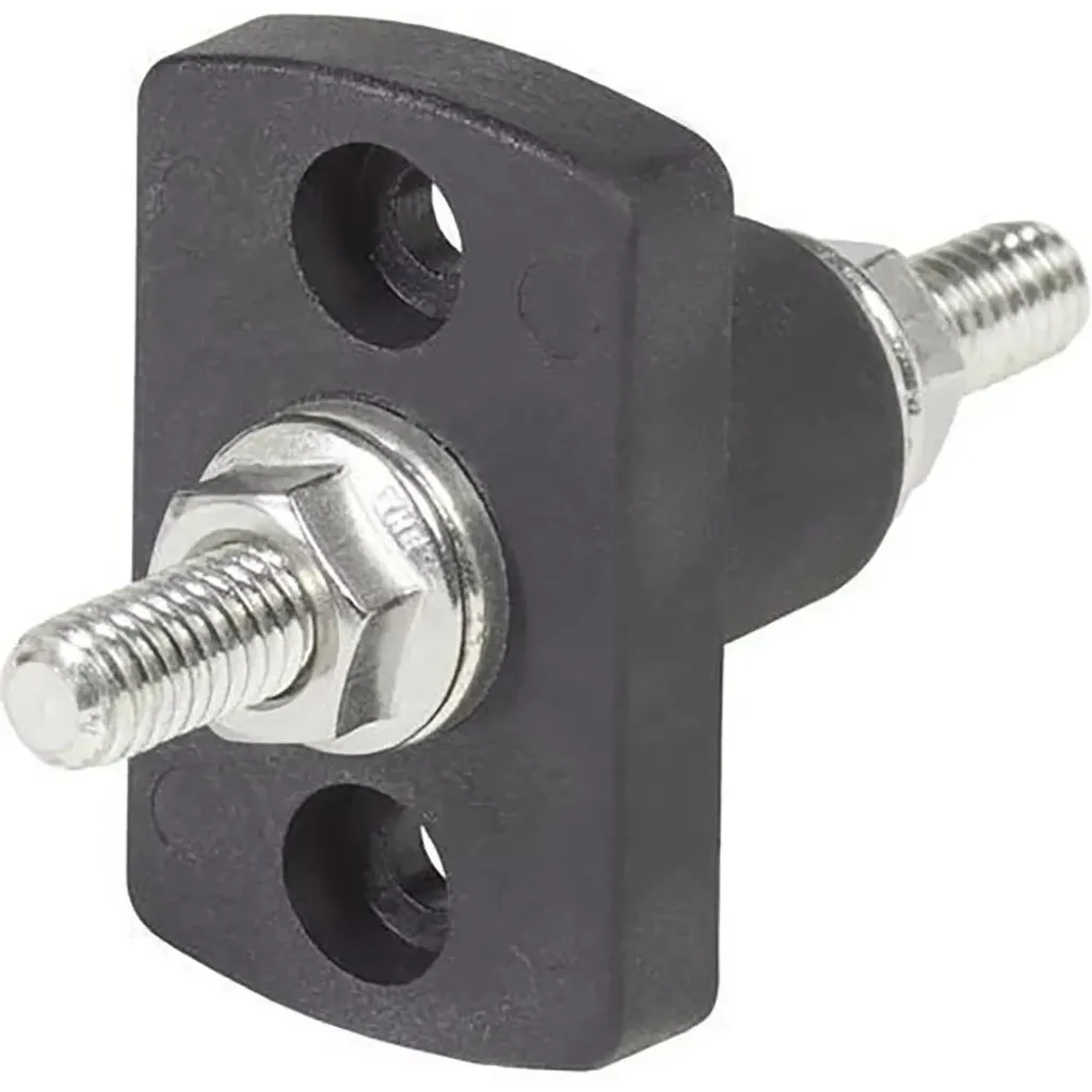 Blue Sea Systems 2201 Connecteur de traversée 250A Noir et Argent