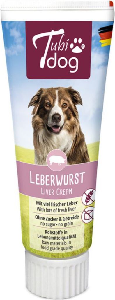 Tubi-DOG Tubi Dog Hundeleberwurst Leberwurst in der Tube Produktbild 