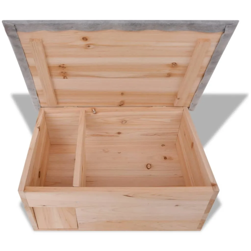 Maison Hérisson Bois Massif 45 cm - Habitat Durable et Résistant - 5