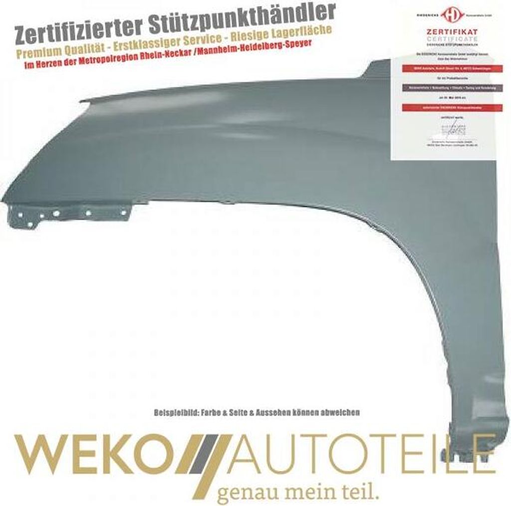 Diederichs Kotflügel li. Sportage, 04-10