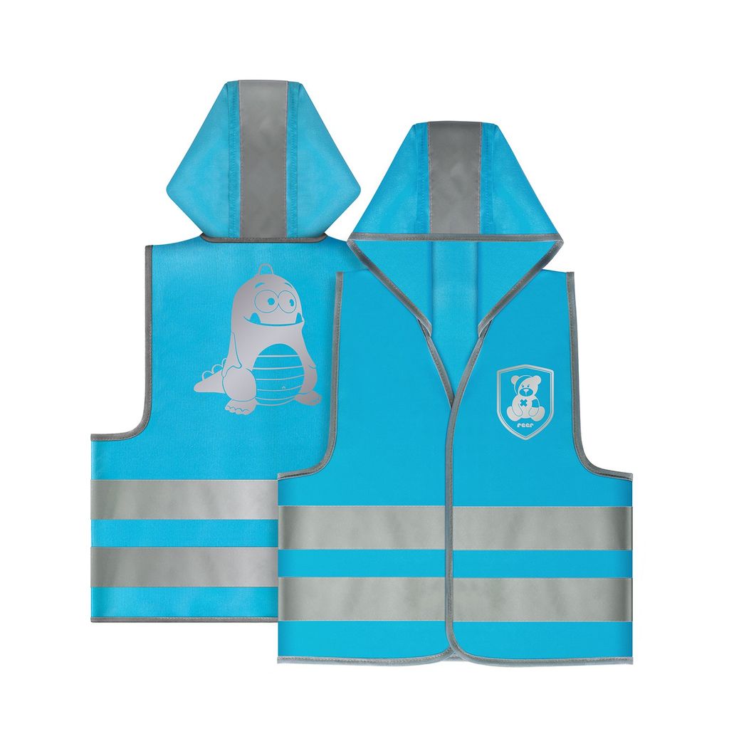 REER Sicherheitsweste Motiv 'Monster' blau Produktbild 