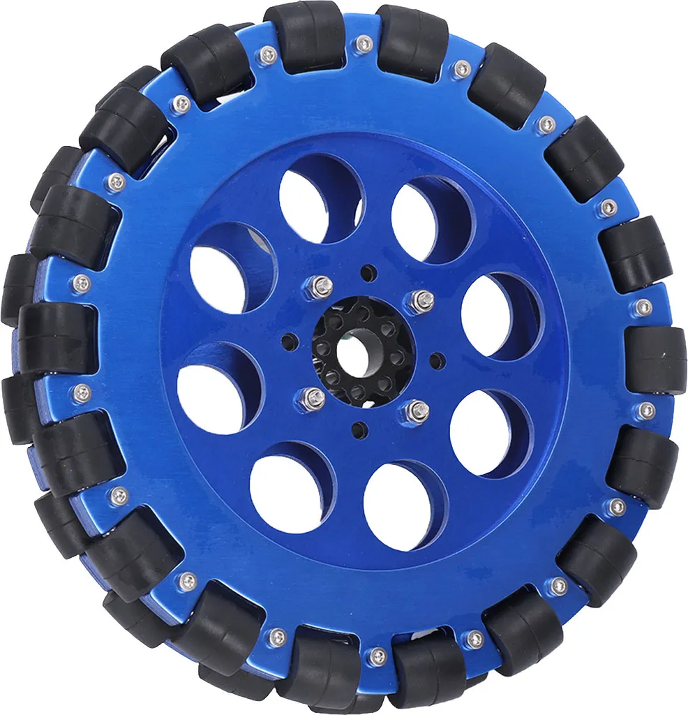 Roue Omnidirectionnelle 8 Pouces pour Robot DIY et Projets de Design