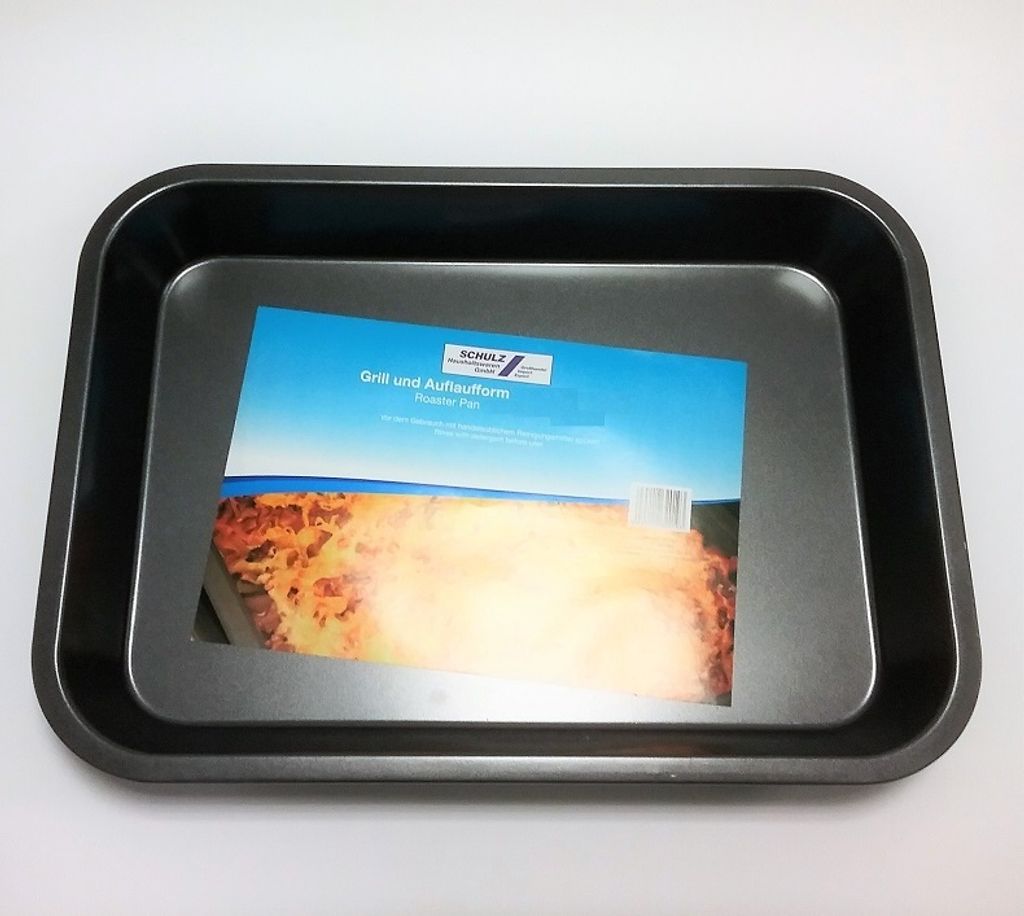 Grill und Auflaufform 42,5 x 28,5 x 5cm - Antihaft Beschichtung