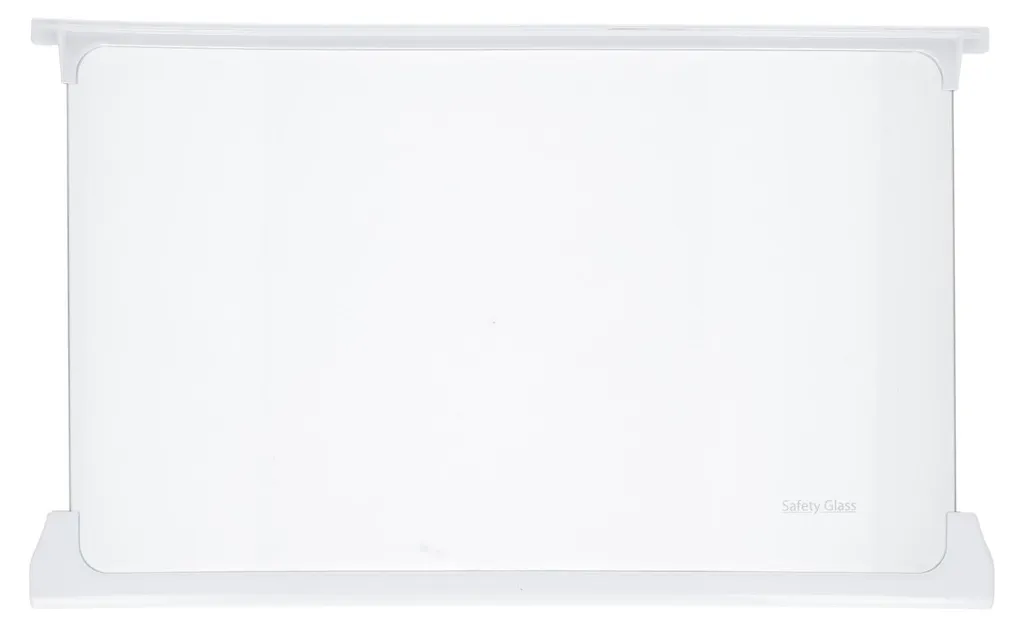 Plaque en verre centrale renforcée Beko 4659370100 avec profils inclus