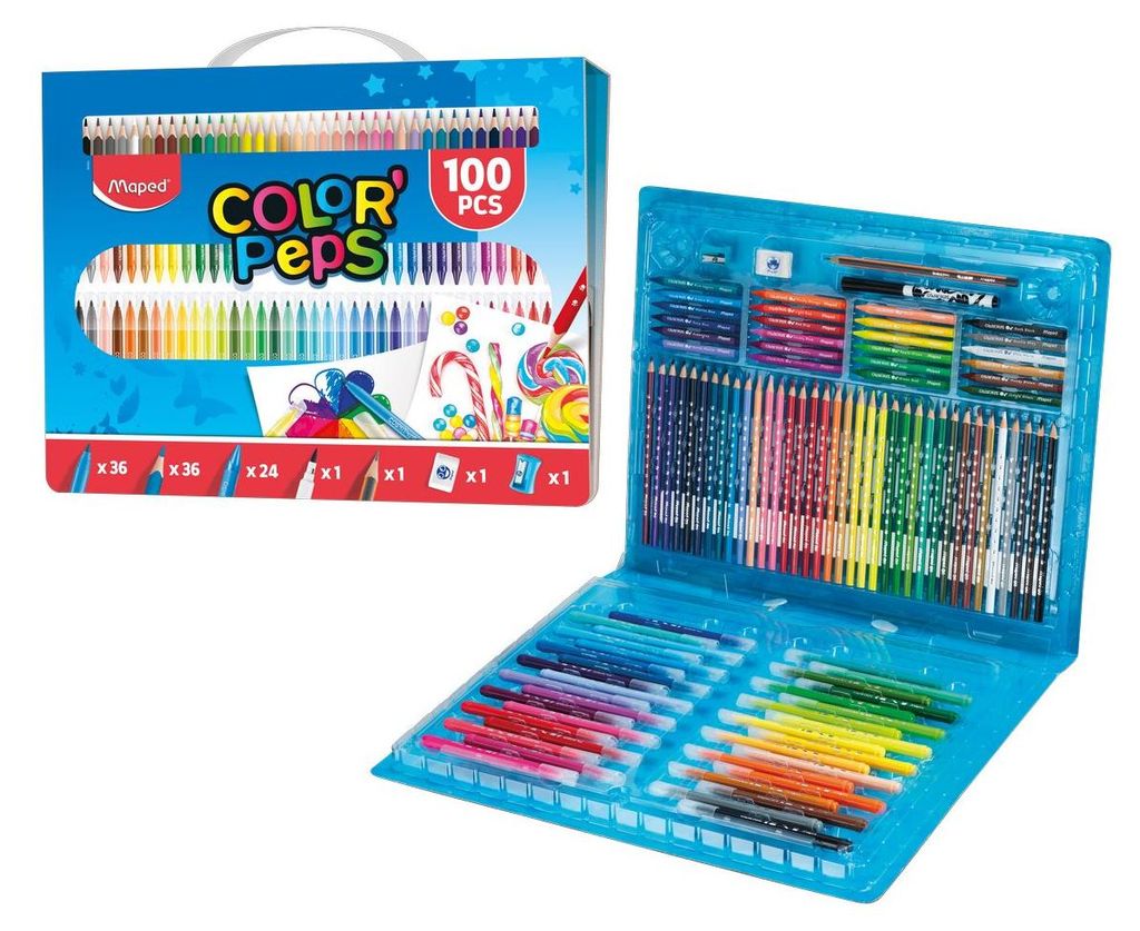 maped M907003 maped Schreibset COLOR'PEPS farbsortiert Image du produit 