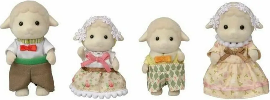 Sylvanian Families La Famille Mouton 5619 - Figurines de collection