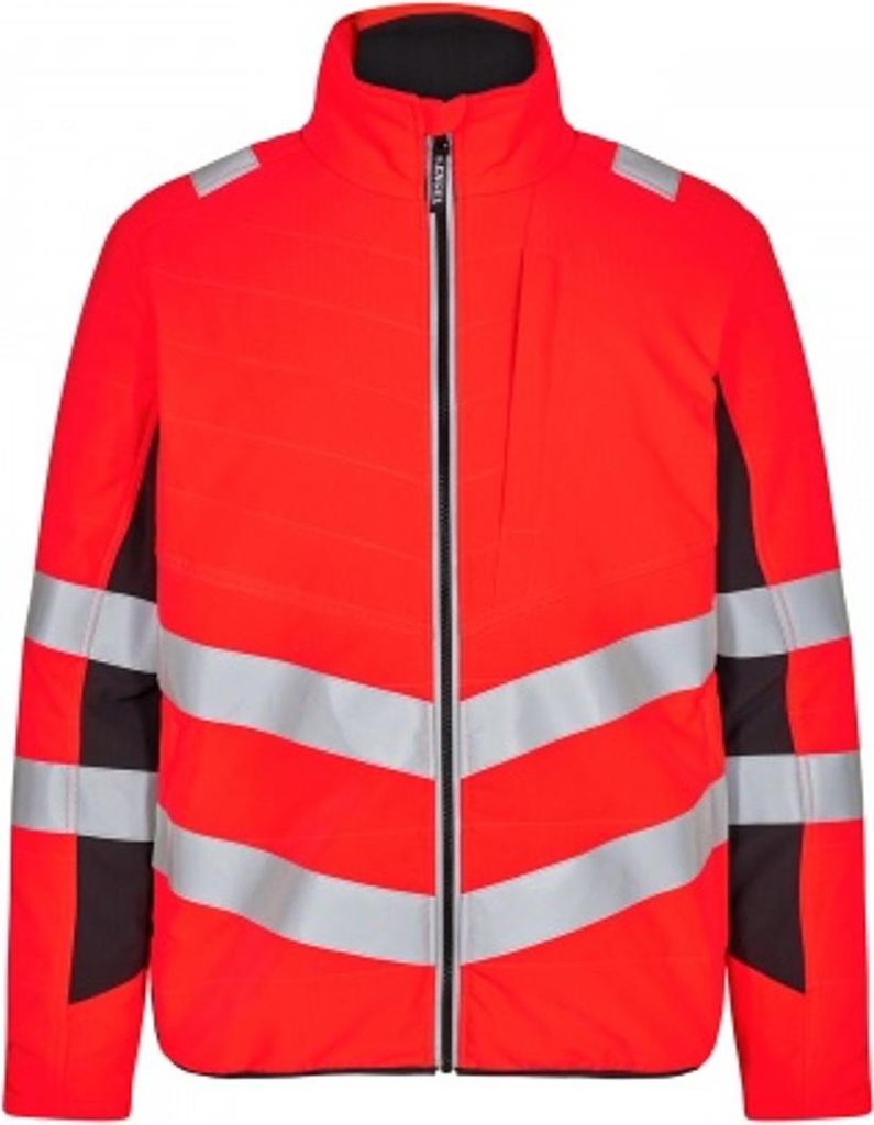 F. Engel Safety Stepp-Innenjacke, Rot/Schwarz, Gr. XS