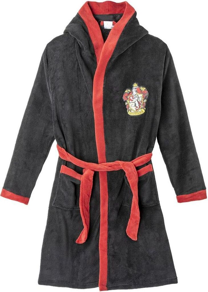Morgenmantel Harry Potter Gryffindor Schwarz Rot - L Produktbild 