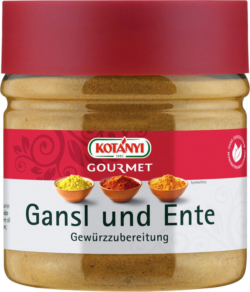 Gansl und Ente Gewürz 400ccm von Kotanyi Produktbild 