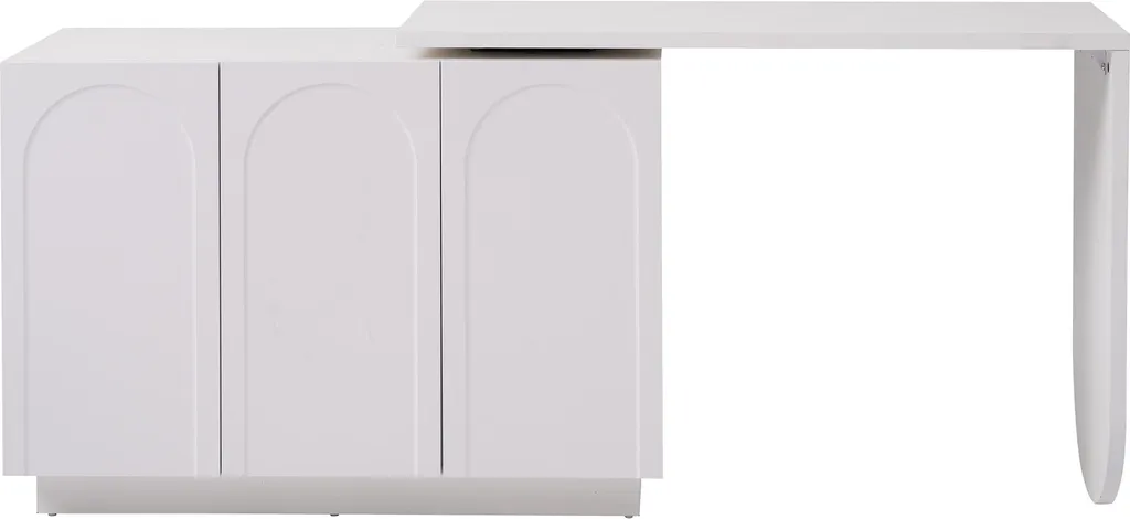 Bureau d'Angle Modulable pour Gagner de l'Espace avec Rangement - 12