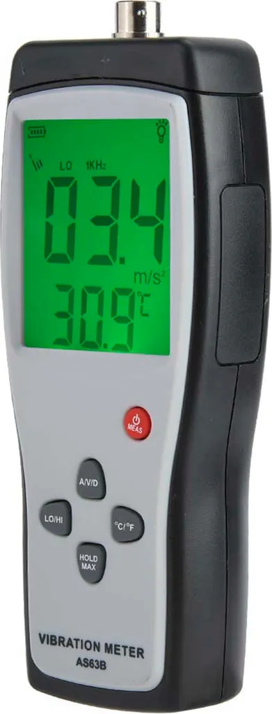 Testeur de vibrations LCD Vibrometer AS63B - Capteur haute précision - 2