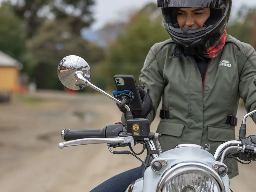 Support Téléphone GPS pour Rétroviseur Quad Lock - Idéal Navigation - 8